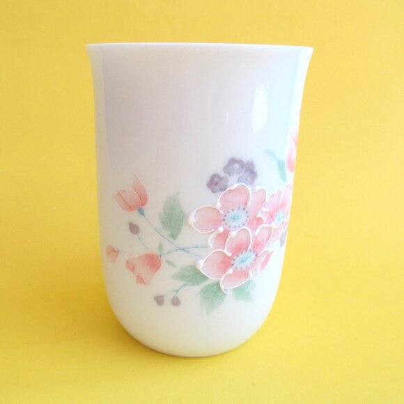 Otagiri mug Floral raised pastel design - Picture 2 of 9